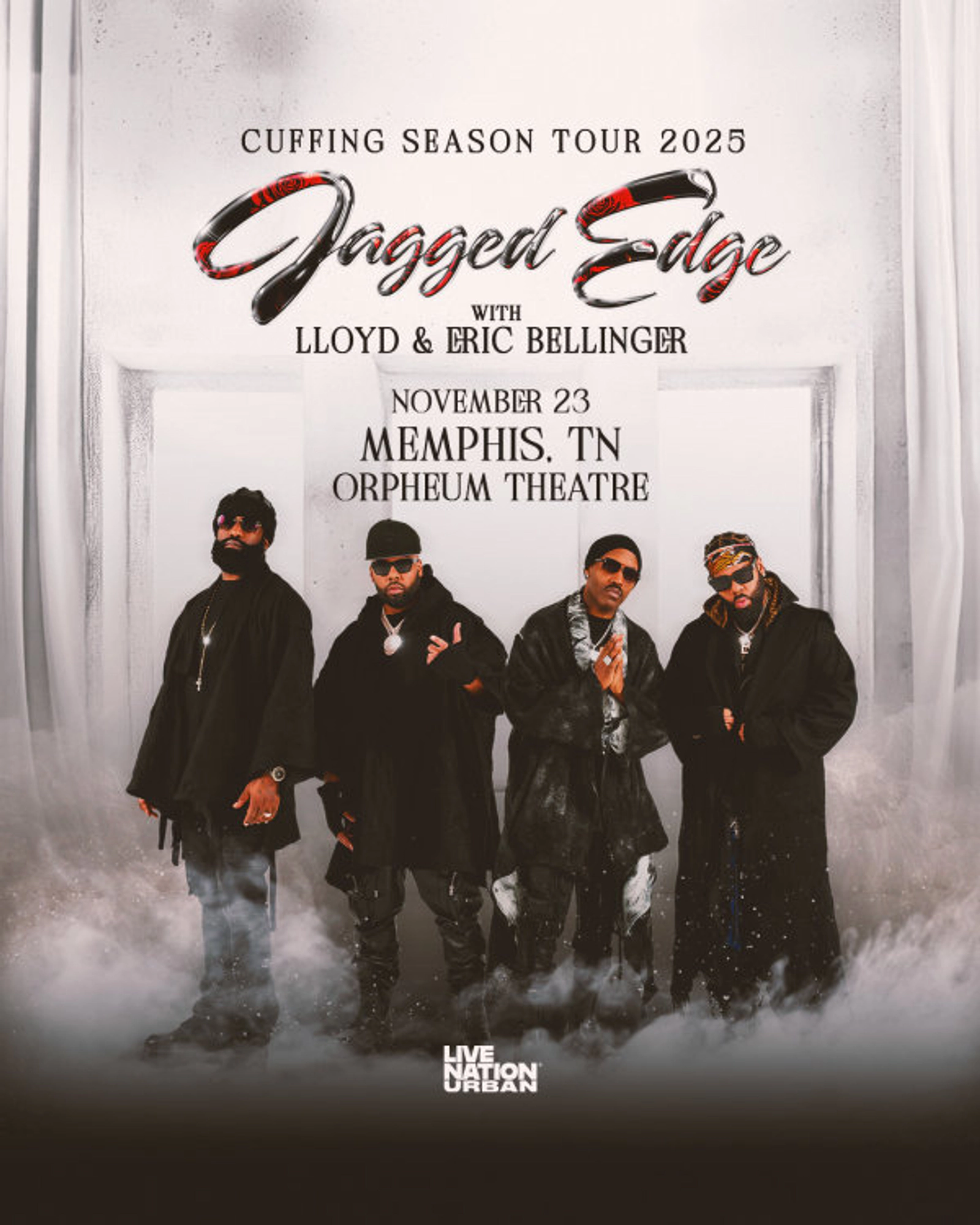 Enter to Win Tickets to Jagged Edge at the Orpheum Theatre