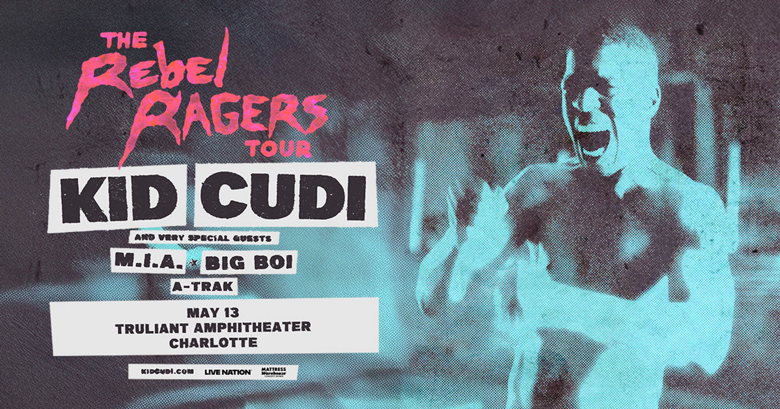 WIN TICKETS TO KID CUDI AT TRULIANT AMPHITHEATER IN CHARLOTTE