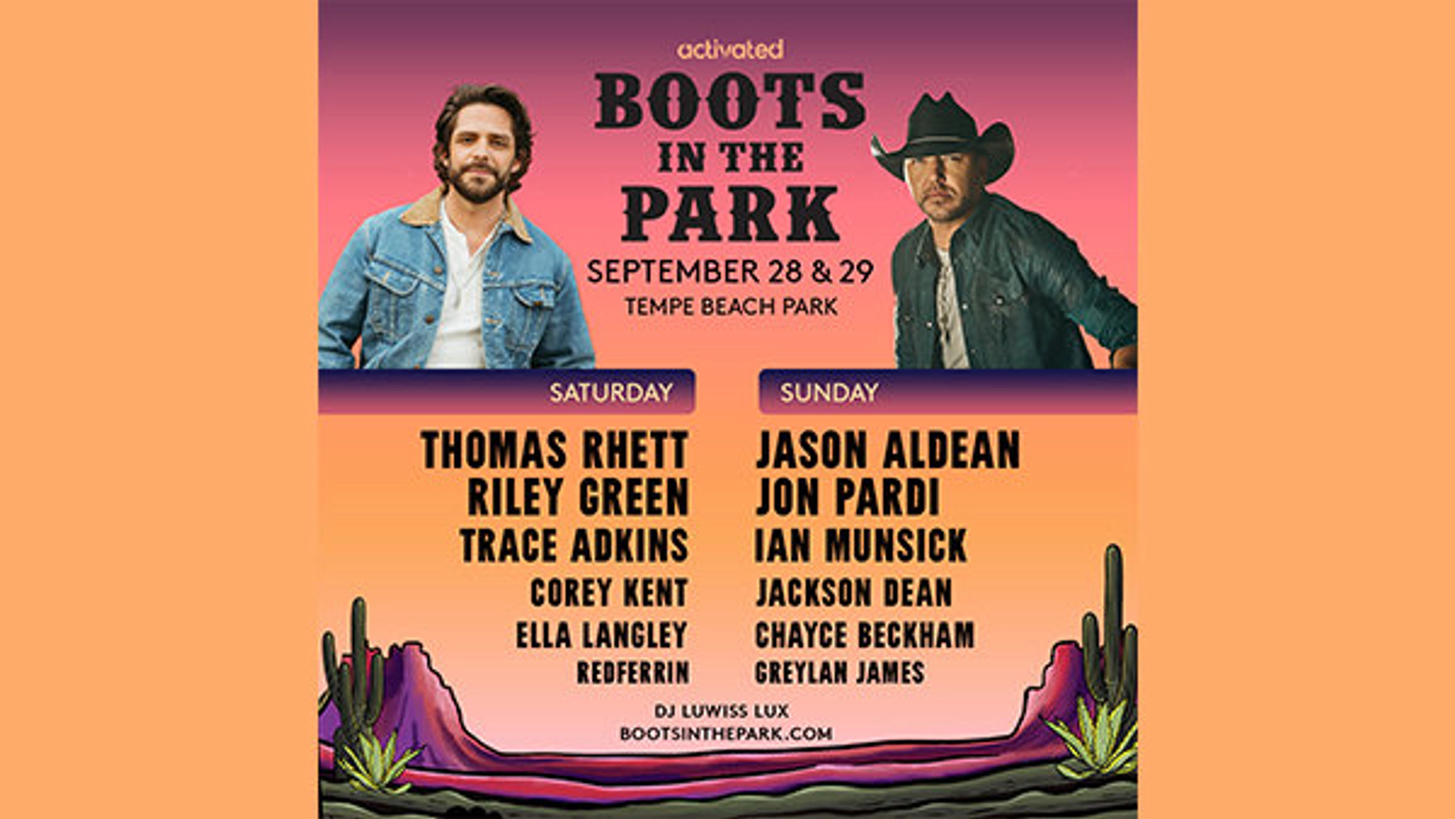 Win Boots in the Park tickets! - Thumbnail Image