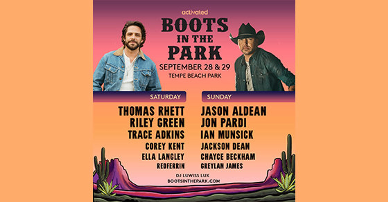 Win Boots in the Park tickets! 92.9 The Bull 92.9 The Bull