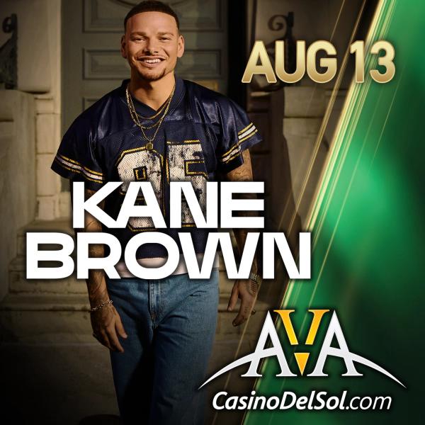 Win tickets to see Kane Brown at Casino Del Sol AVA Amphitheater!