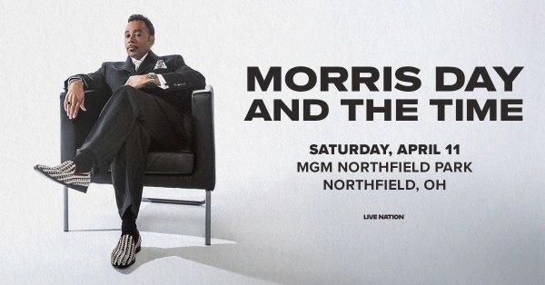 Win tickets to see Morris Day & The Time at MGM Northfield Park