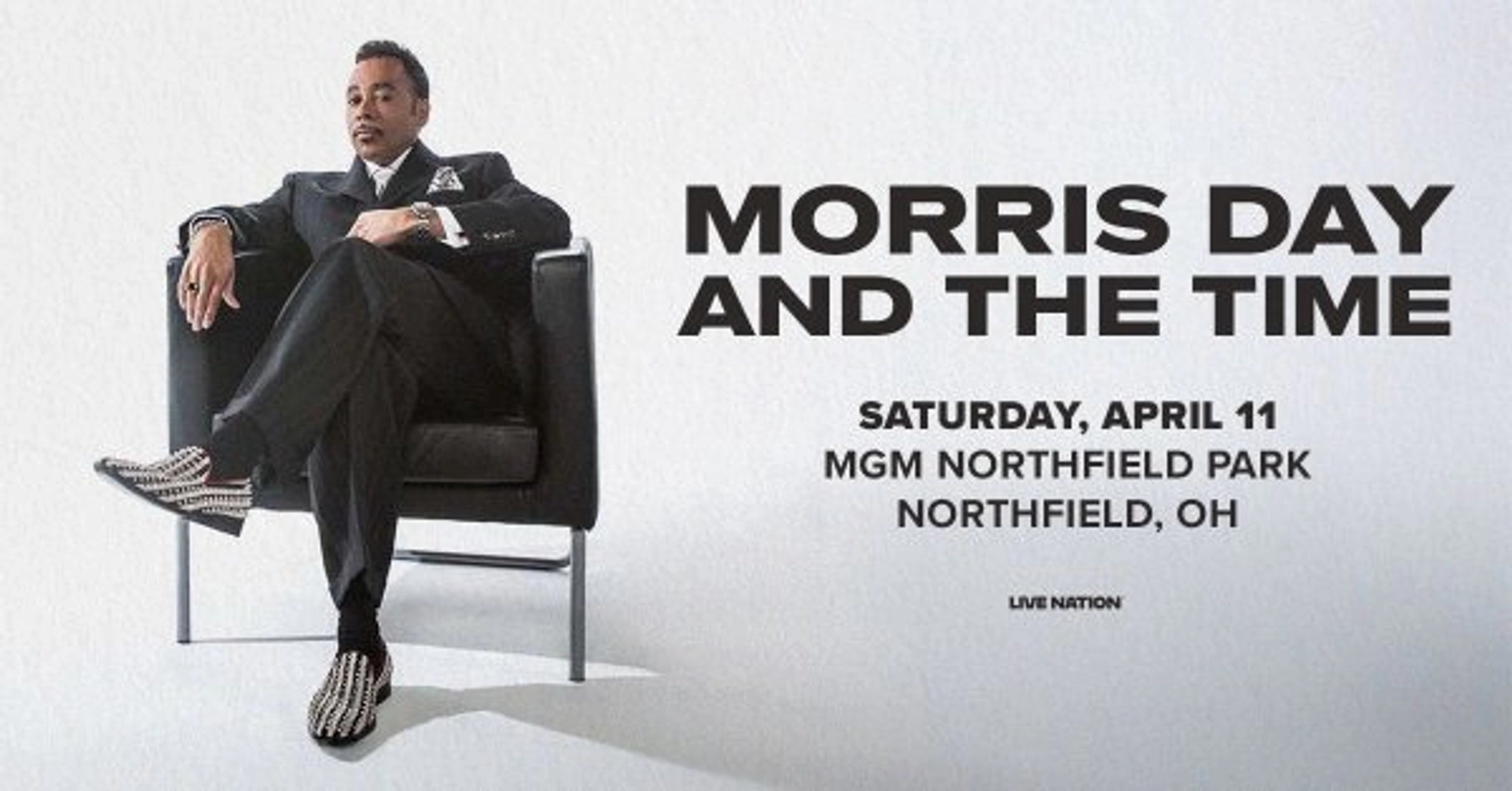 Win tickets to see Morris Day & The Time at MGM Northfield Park
