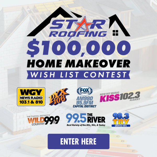 Star Roofing and iHeartRadio Albany $100K Makeover