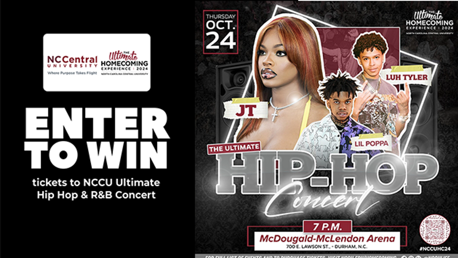 NCCU 2024 The Ultimate Hip Hop & R & B Concert Registerto