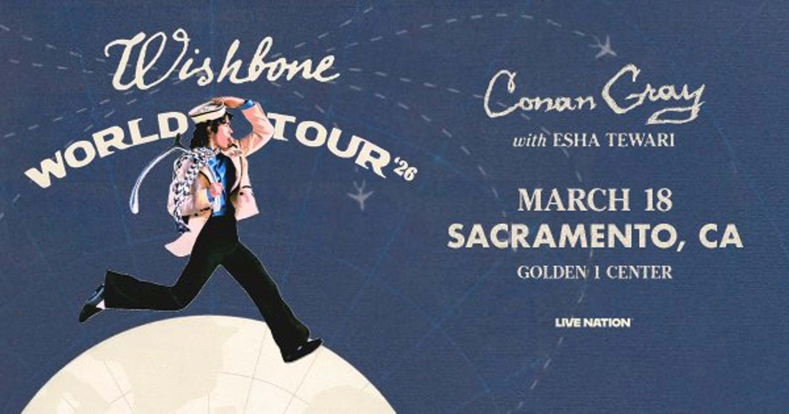 Enter To Win Tickets To See Conan Gray Coming March 18th At The Golden 1 Center!