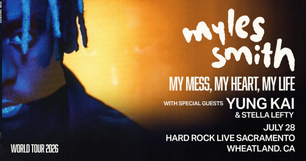 Enter To Win Tickets To See Myles Smith Coming on July 28th To Hard Rock Live Sacramento!
