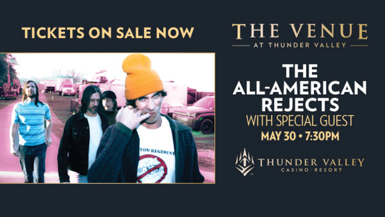 Enter For A Chance To Win Tickets To See The All American Rejects Coming May 30th To Thunder Valley!