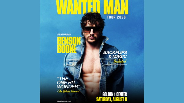 Enter To Win Tickets To See Benson Boone Coming August 8th To The Golden 1 Center!