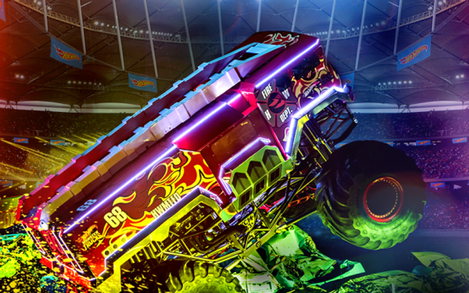 Win Hot Wheels Monster Trucks Live Glow Party Tickets - Thumbnail Image