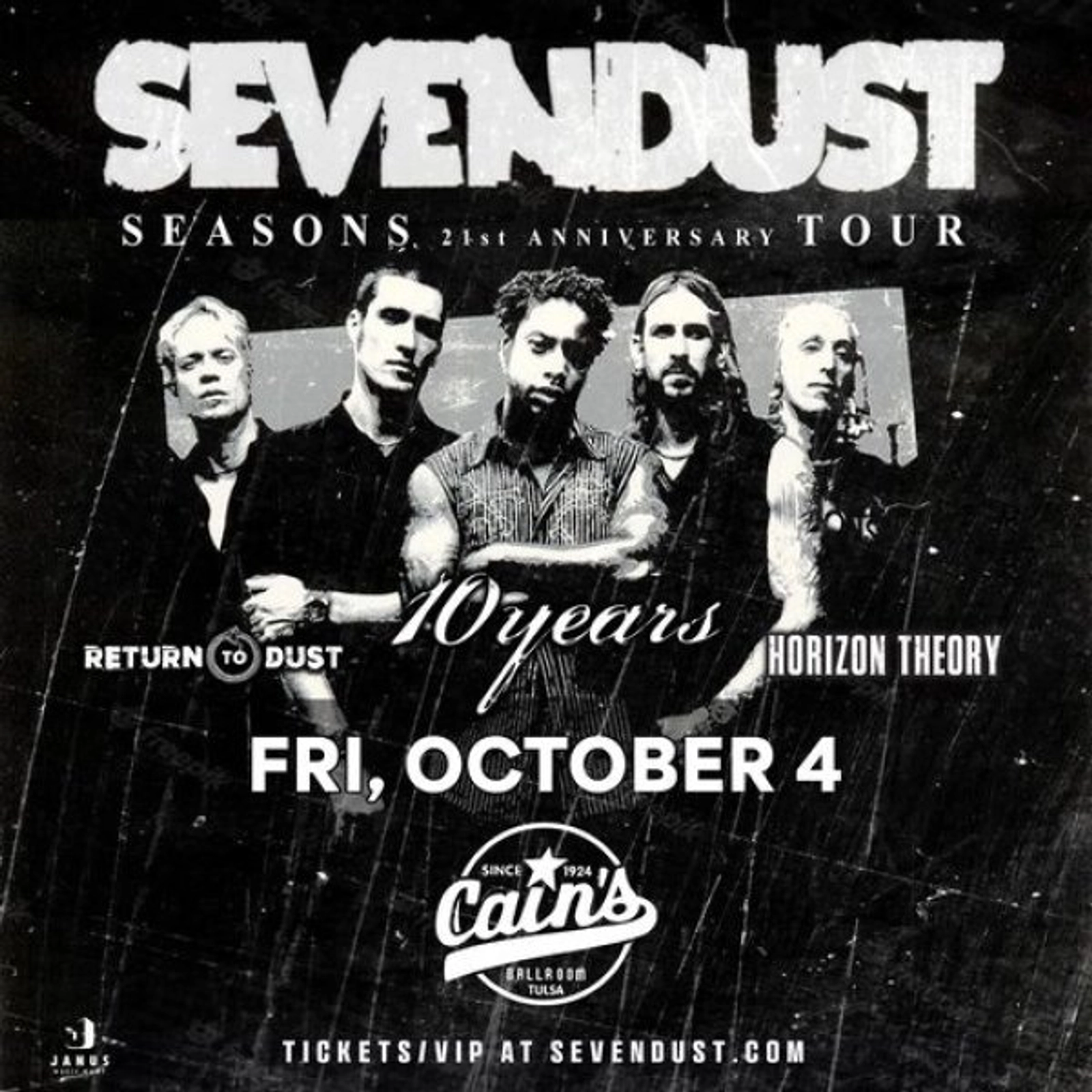 Win Sevendust Tickets - Thumbnail Image