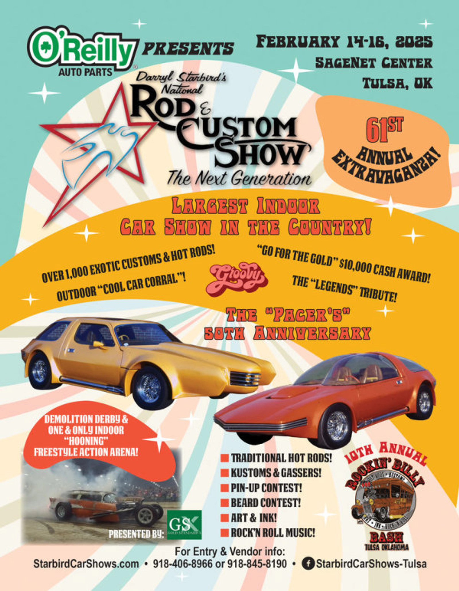 Win Darryl Starbird's National Rod & Custom Show Tickets - Thumbnail Image