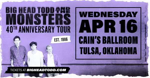Win Big Head Todd And The Monsters: 40th Anniversary Tickets - Thumbnail Image