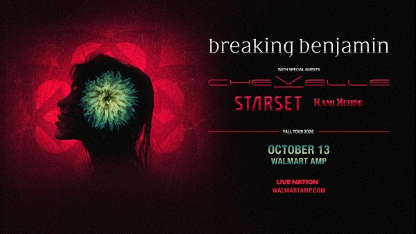 Win Breaking Benjamin Tickets