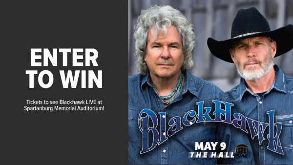 Win Tickets to see Blackhawk LIVE at Spartanburg Memorial Auditorium!
