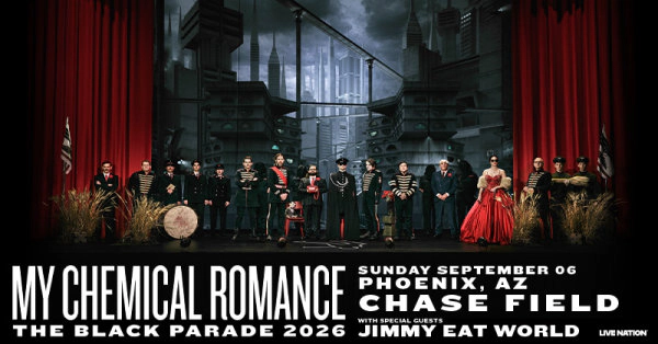 Win tickets to see My Chemical Romance!