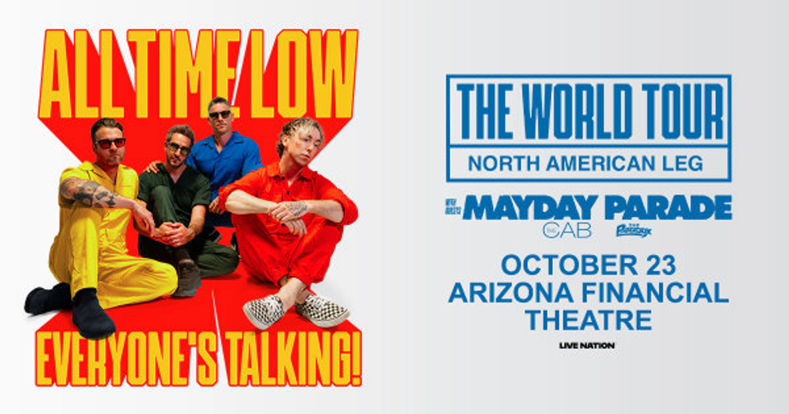 Win tickets to All Time Low!