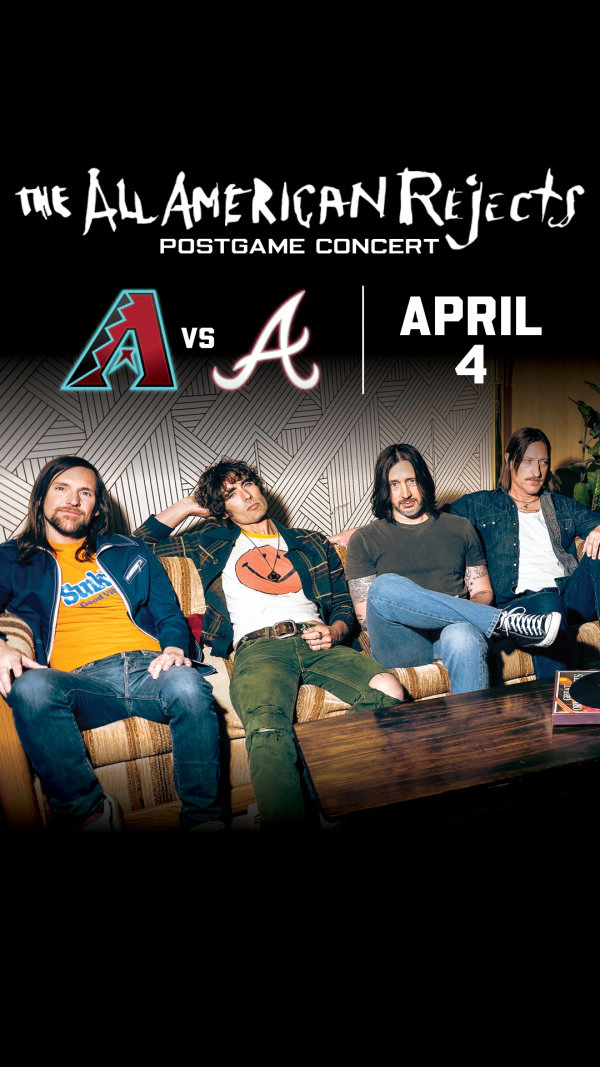 Win a FOUR pack of Tickets to see All-American Rejects + Field Passes + Meet and Greets!