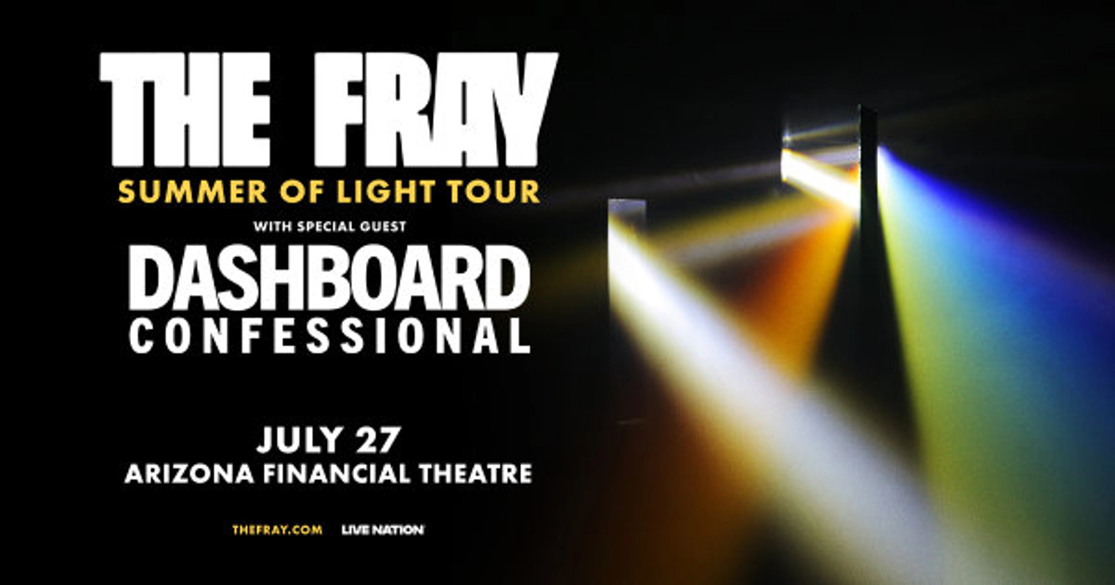 Win tickets to see The Fray: Summer of Light Tour