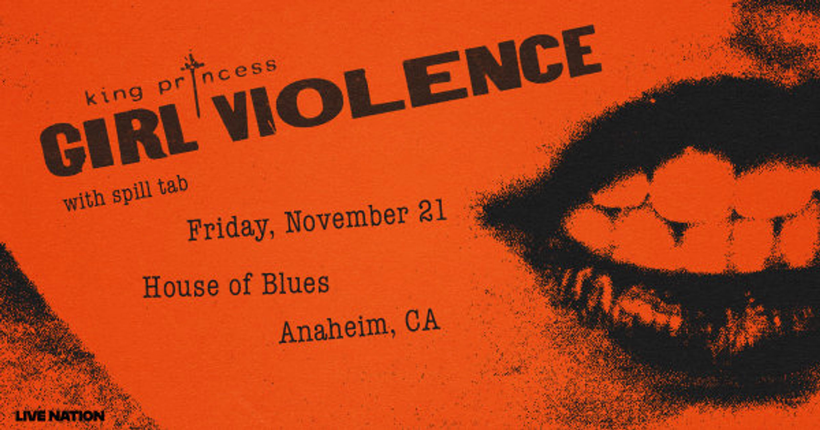 Enter to Win a Pair of Tickets to see King Princess at House of Blues Anaheim! (11/21)