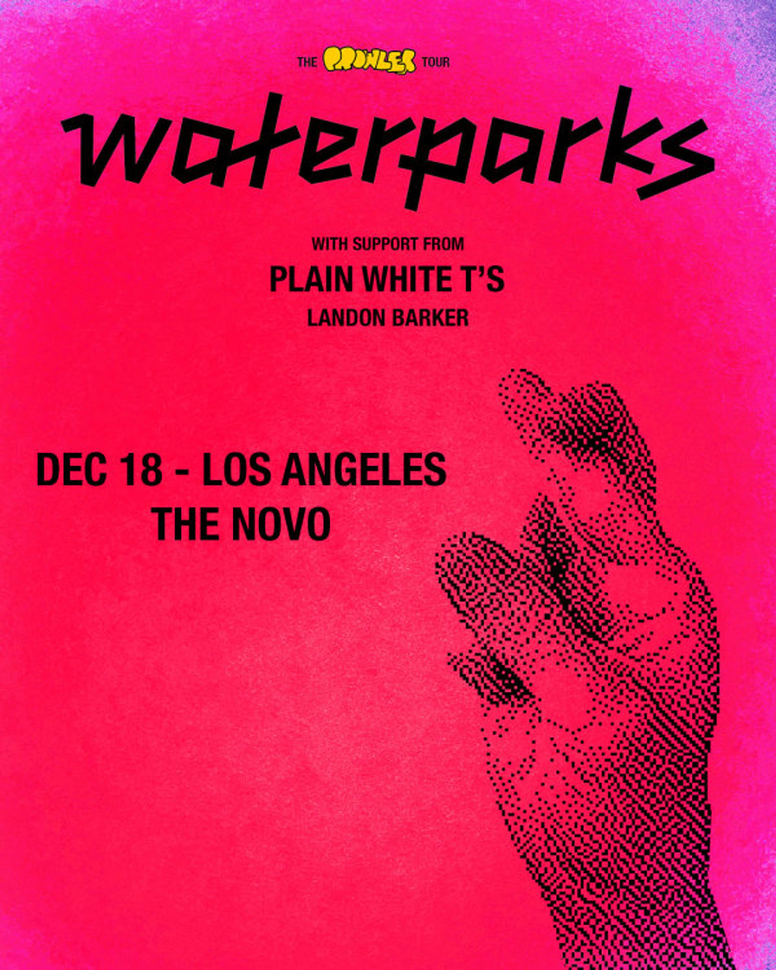 Enter to Win a Pair of Tickets to see Waterparks with Plain White T's at The Novo! (12/18)