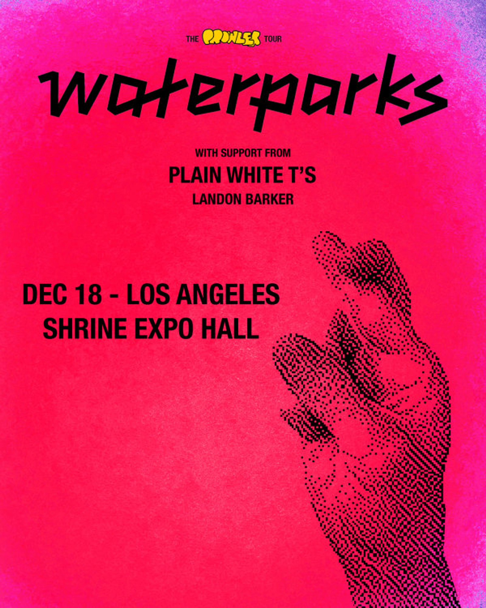 Enter to Win a Pair of Tickets to see Waterparks with Plain White T's at Shrine Expo Hall! (12/18)