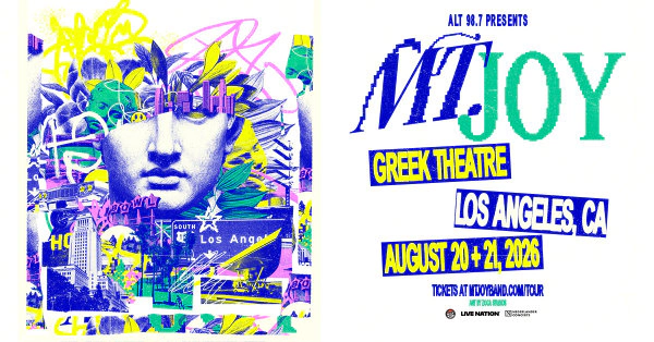 Enter to Win a Pair of Tickets to see Mt. Joy at Greek Theatre (August)