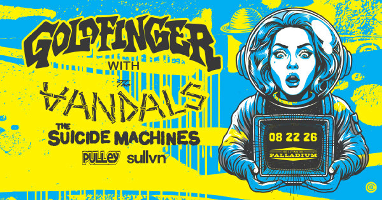 Enter to Win a Pair of Tickets to see Goldfinger at Hollywood Palladium! (8/22)