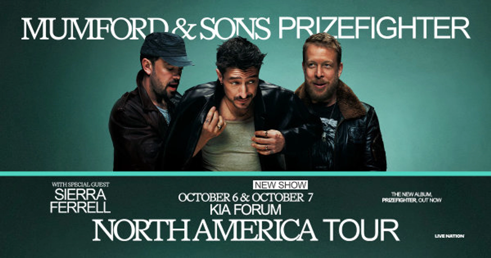 Enter to Win a Pair of Tickets to see Mumford & Sons at the Kia Forum! (10/6)