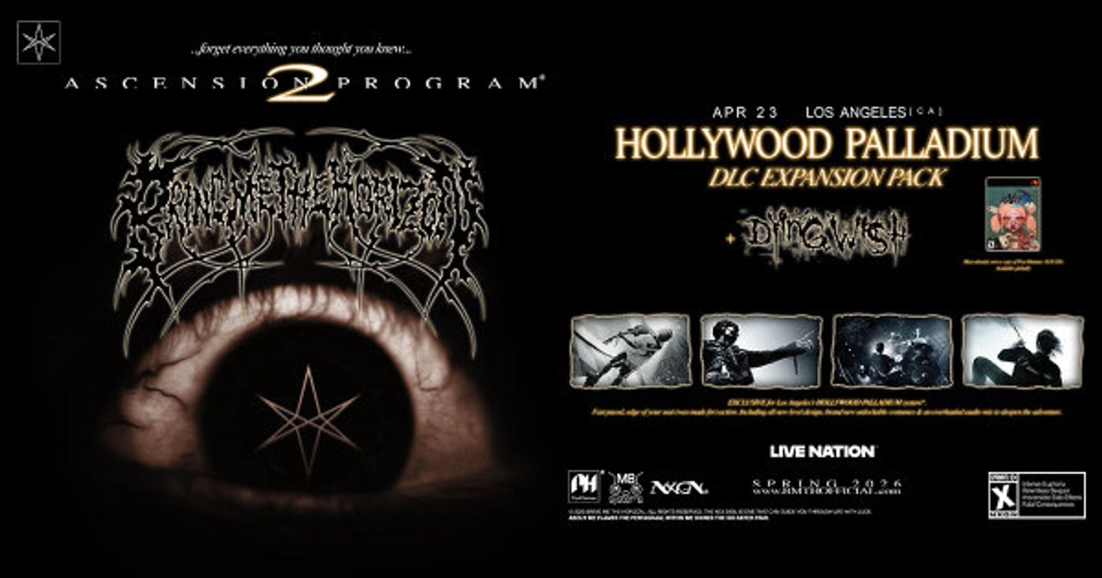 Enter to Win a Pair of Tickets to see Bring Me The Horizon at Hollywood Palladium! (4/23)