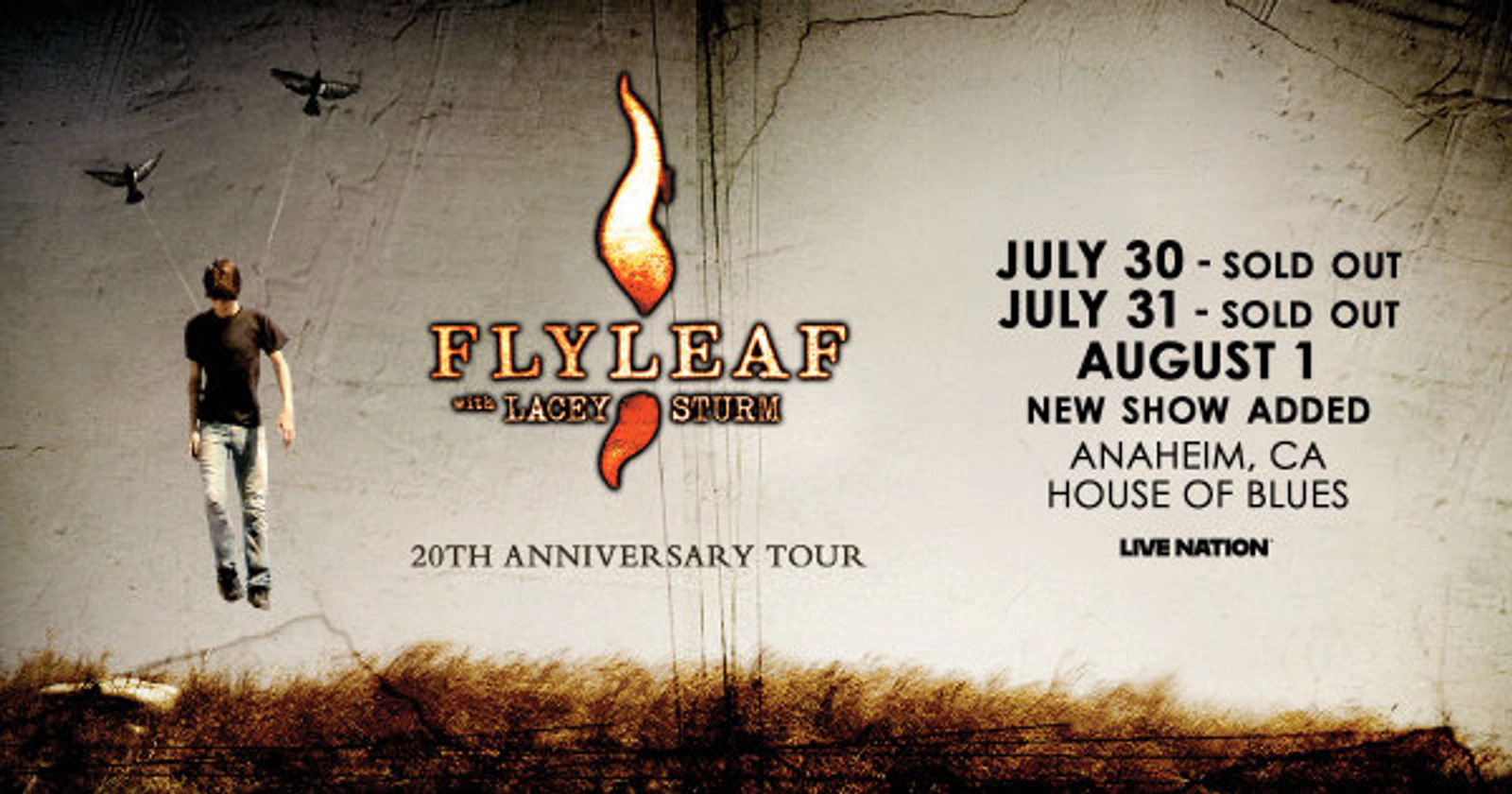 Enter to Win a Pair of Tickets to see Flyleaf at House of Blues Anaheim! (8/1)
