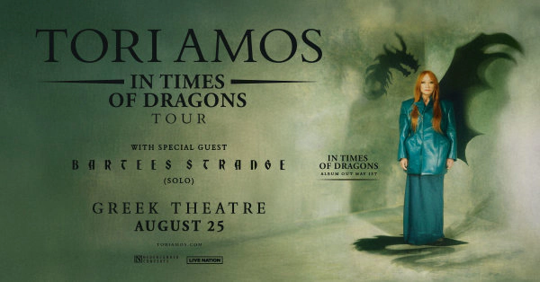 Enter to Win a Pair of Tickets to see Tori Amos at Greek Theater! (6/25)