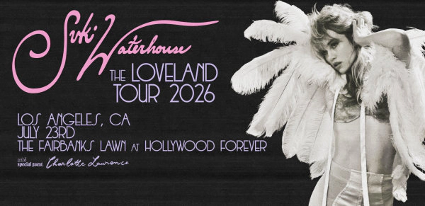Enter to Win a Pair of Tickets to see Suki Waterhouse at Hollywood Forever! (7/23)