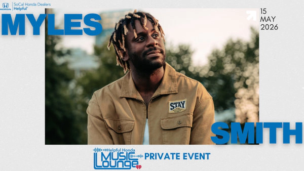 Attend a Special Performance with Myles Smith at the Helpful Honda Music Lounge! (5/15)