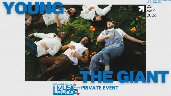 Attend a Special Performance with Young The Giant at the Helpful Honda Music Lounge! (5/22)