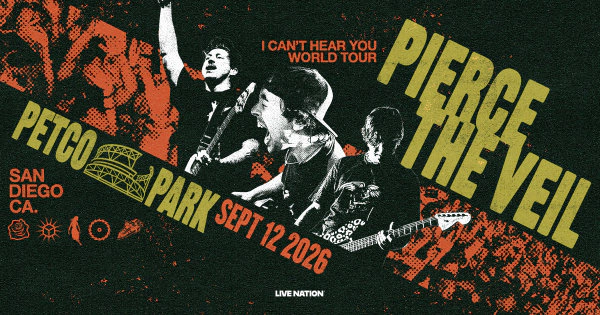 Enter to Win a Pair of Tickets to See Pierce The Veil at Petco Park! (9/12)