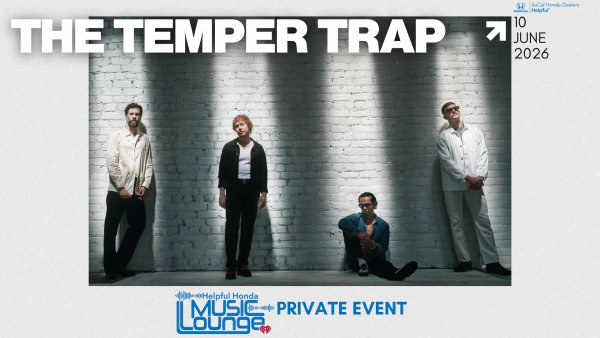 Attend a Special Performance with The Temper Trap at the Helpful Honda Music Lounge! (6/10)