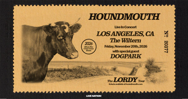 Enter to Win a Pair of Tickets to See Houndmouth at The Wiltern! (11/20)