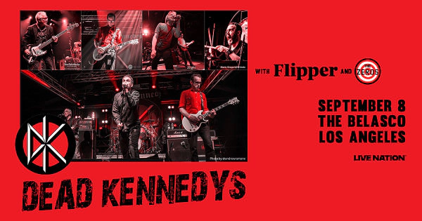 Enter to Win a Pair of Tickets to See Dead Kennedys at The Belasco! (9/8)