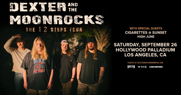 Enter to Win a Pair of Tickets to see Dexter & The Moonrocks at Hollywood Palladium! (9/29)