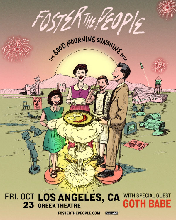 Enter to Win a Pair of Tickets to see Foster the People at Greek Theater! (10/23)