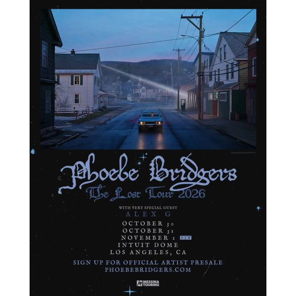 Enter to Win a Pair of Tickets to see Phoebe Bridgers at Intuit Dome! (10/30)