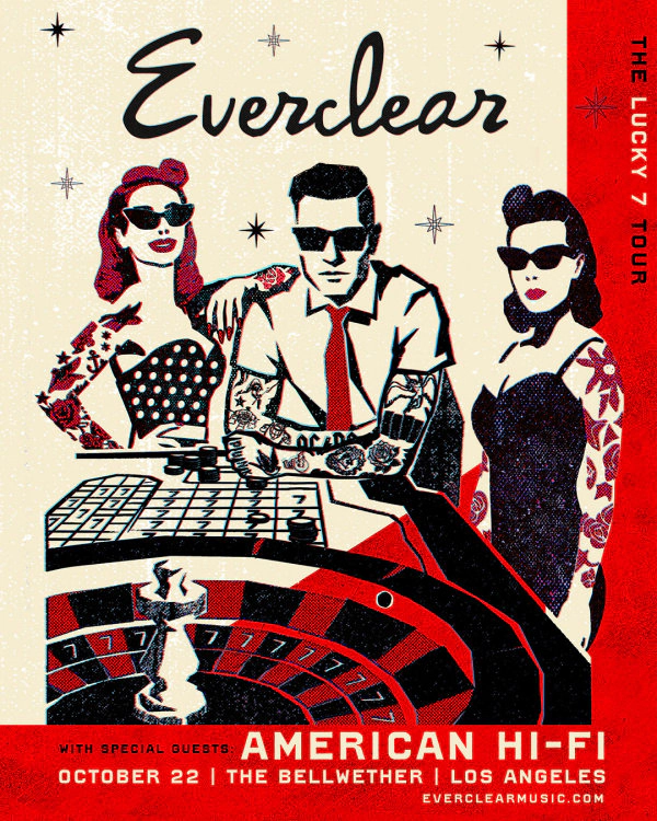 Enter to Win a Pair of Tickets to see Everclear at The Bellwether! (10/22)
