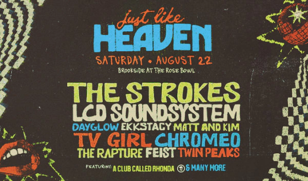 Enter to Win a Pair of Tickets to the Just Like Heaven Festival at Brookside at the Rose Bowl! (8/22)