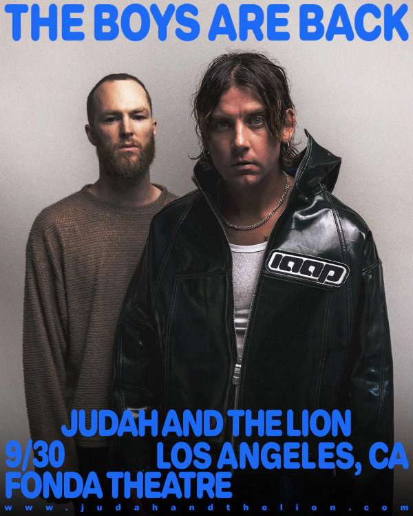 Enter to Win a Pair of Tickets to see Judah & The Lion at Fonda Theater! (9/30)