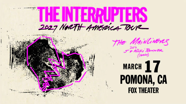 Enter to Win a Pair of Tickets to See The Interrupters at Fox Theater! (3/17)
