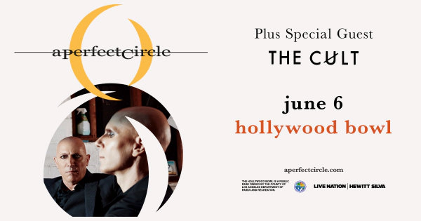 Enter to Win a Pair of Tickets to See A Perfect Circle at Hollywood Bowl! (6/6)