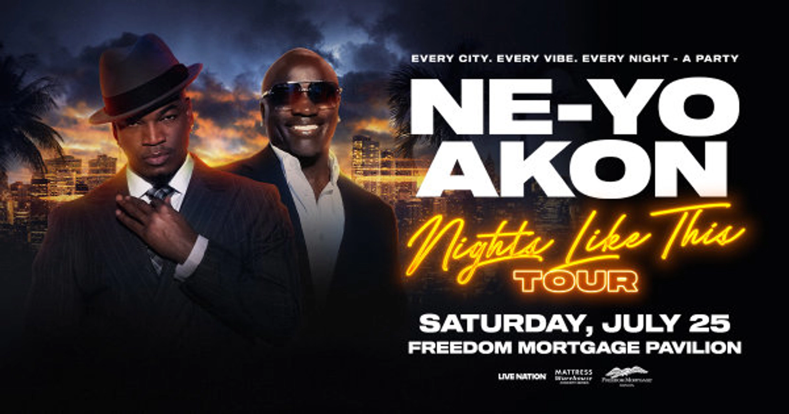 Win tickets to see Ne-Yo and Akon: Nights Like This Tour!