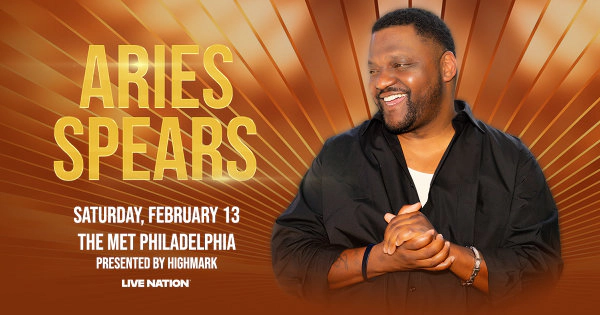 Win Tickets to see Aries Spears at the Met Philly!
