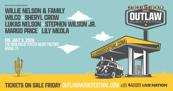 Enter to WIN tickets to Outlaw Music Festival